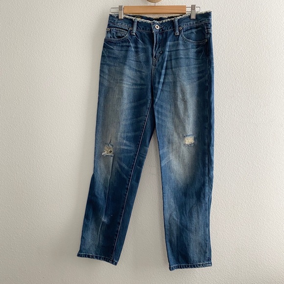 Lee Jeans Rare Lee Union Made 1 Distressed Denim Jeans Poshmark